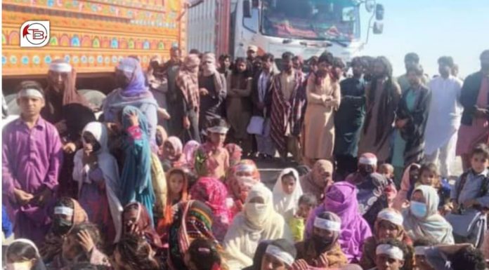 Kech: Protest against forced disappearance continues for 3rd day