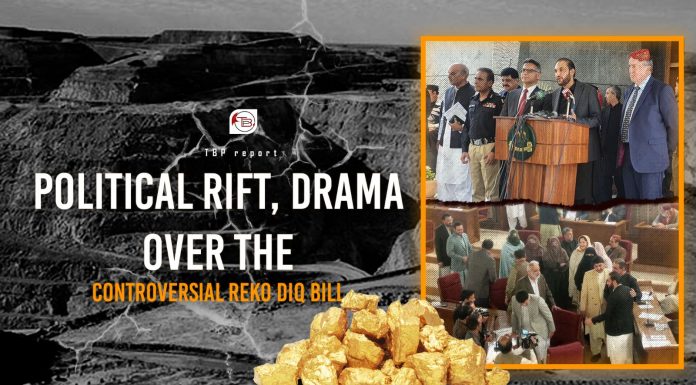 Political rift, drama over the controversial Reko Diq bill – TBP report