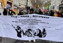 Germany: Transnational Alliance demonstrates on Human Rights Day