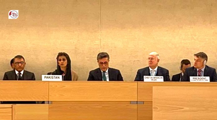 Geneva: Human Rights Council meeting, concerns over forced disappearances