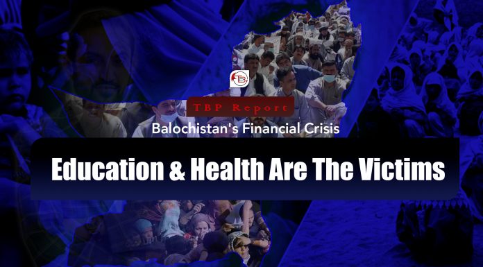 Balochistan’s Financial Crisis: Education & Health Are The Victims — TBP Report