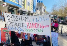 Baloch women march for justice, equality on International Women’s Day