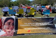 Protests held across Balochistan, Islamabad on Eid