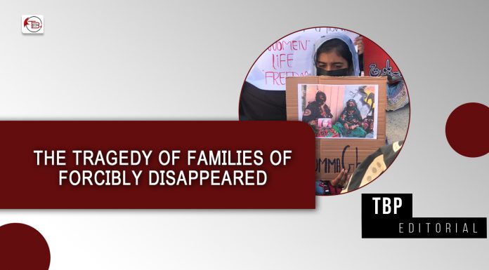 The tragedy of families of forcibly disappeared – TBP Editorial