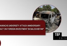 “Karachi University Attack Anniversary: Impact on Foreign Investment in Balochistan” – TBP Editorial