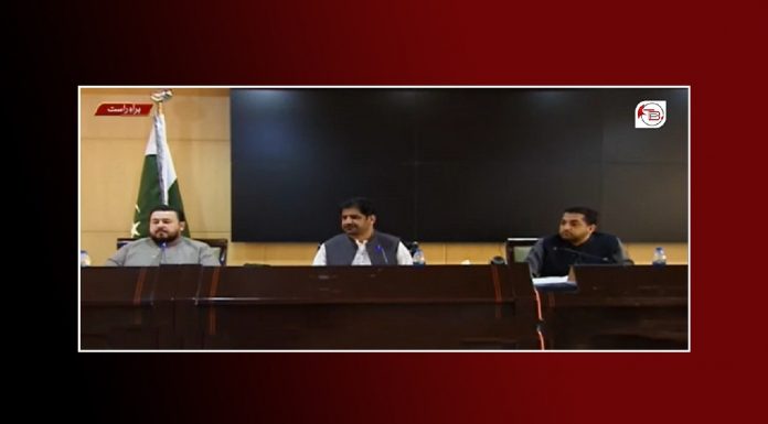 BNA commander Gulzar Imam produced before the media