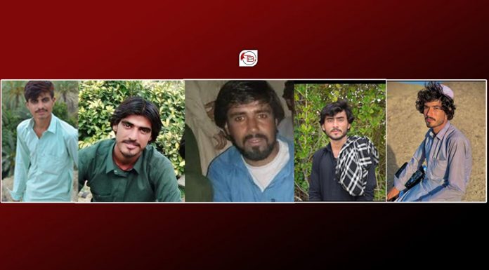 Balochistan: 5 people forcibly disappeared