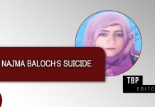 Najma Baloch’s suicide – TBP Editorial