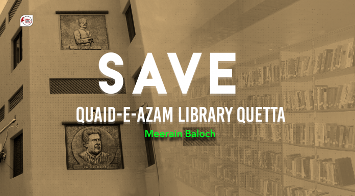 Save Quaid-e-Azam Library Quetta