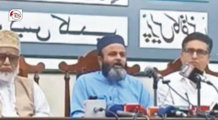 A nationalist party is opposing our demands — Maulana Hidayat-ur-Rehman