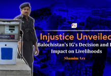 Injustice Unveiled: Balochistan’s IG’s Decision and Its Impact on Livelihoods Injustice Unveiled Balochistan's IG's Decision and Its Impact on Livelihoods