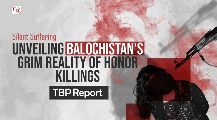 Silent Suffering: Unveiling Balochistan’s Grim Reality of Honor Killings — TBP Report