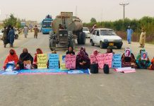 Youth Goes Missing in Kech; Protest in Kalat