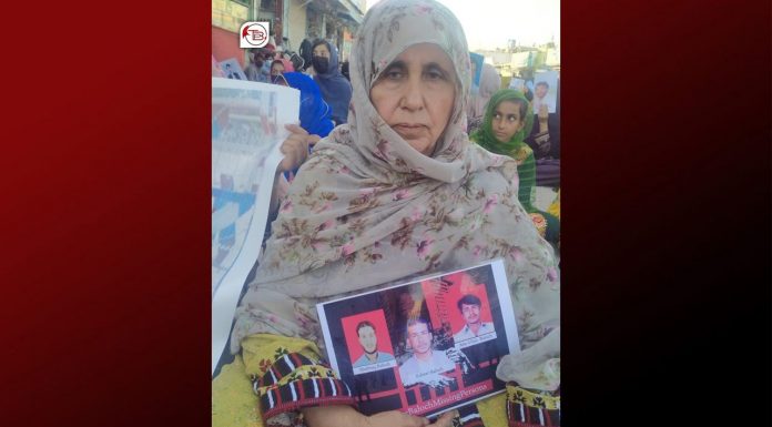 15 Years of Agony After Son’s Enforced Disappearance in Khuzdar