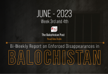 Enforced disappearances in 2nd half of June 2023