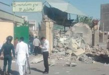 Armed men and suicide bomber stormed a police station in Zahedan