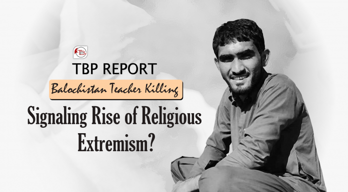Balochistan Teacher Killing: Signalising Rise of Religious Extremism? — TBP Report