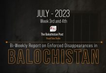 Enforced Disappearances in 2nd half of July 2023