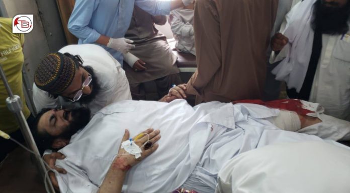 JUI Leader Hafiz Hamdullah Among 11 Injured in Mastung Blast