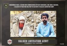 BLA Claims Responsibility for Detention of Two Pakistani Soldiers
