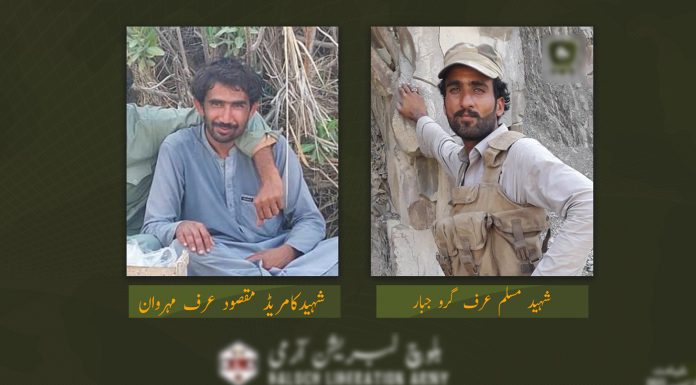 Balochistan: Ten Pakistani Soldiers, Two BLA Fighters Killed in Multiple Clashes