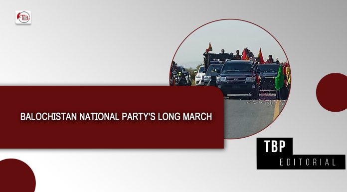Balochistan National Party’s Long March – TBP Editorial