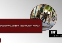 Enforced Disappearances of Baloch Students in Punjab – TBP Editorial