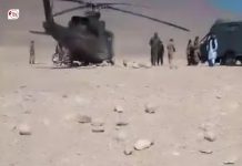 Pakistan Army Helicopter Crash-Landed in Quetta