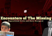 Encounters of The Missing: Unparalleled Crisis and State Disregard — TBP Report