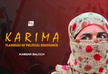 Karima: Flambeau of Political Resistance – Kambar Baloch