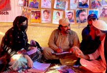 Missing Persons Registration Drive Launched in Islamabad Protest Camp
