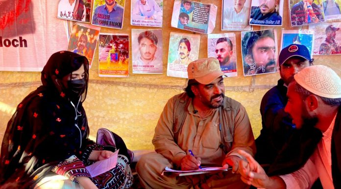 Missing Persons Registration Drive Launched in Islamabad Protest Camp