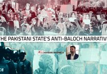 The Pakistani State’s Anti-Baloch Narrative – Hakeem Wadhela
