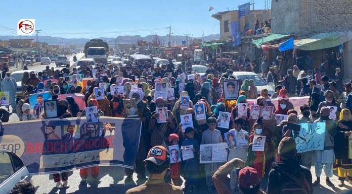 Long March Against “Baloch Genocide” Reaches Mangochar