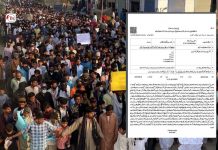 Over a Thousand Named in FIR for Participating in Karachi’s Baloch Rally