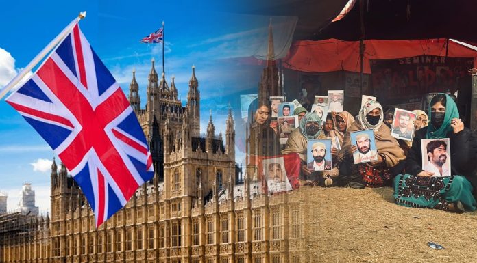 UK Parliamentarians Support Baloch Protesters in Historic Motion