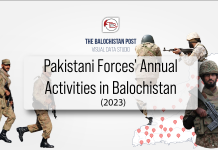 Pakistani Forces’ Annual Activities in Balochistan in 2023 — TBP Report