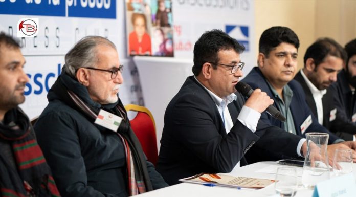 Geneva: BNM Press Conference Urges Global Intervention In Balochistan Human Rights Crisis