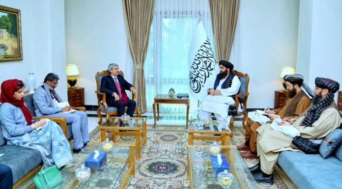 Indian Delegation Meets With Taliban Foreign Minister
