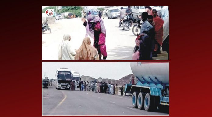 Women Protest in Pasni Against Load Shedding, Traffic Suspended