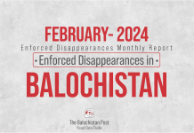 Balochistan: Enforced Disappearances in February 2024