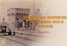 Pakistani Colonial Infrastructure: A Part of Genocidal Policy in Balochistan — Shahzain Baloch