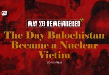 May 28 Remembered: The Day Balochistan Became a Nuclear Victim