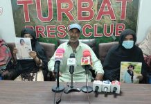 Relatives Threaten to Block CPEC Route if ‘Forcibly Disappeared’ Youth Are Not Released