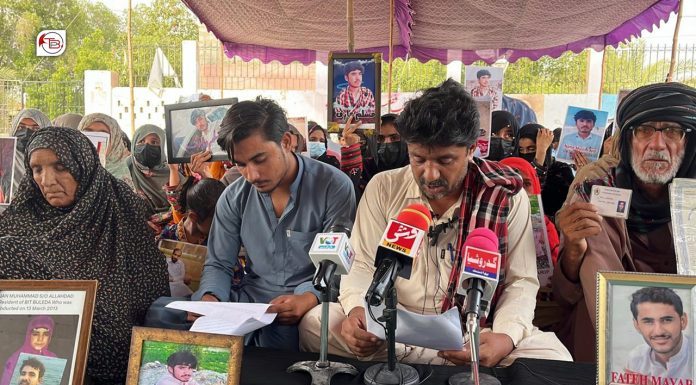 Turbat: Families of Forcibly Disappeared Persons Announce Rally and Strike