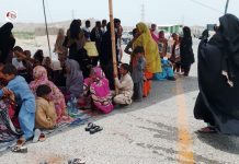 Family Blocks Highway in Pasni, Demanding Release of Missing Student