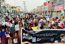 Large Turnout in Turbat Rally Supporting Families of Missing Persons