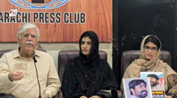 Sammi Deen Baloch Demands Justice on 15th Anniversary of Father’s Disappearance
