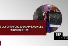 The Day of Enforced Disappearances in Balochistan – TBP Editorial