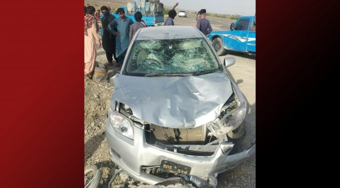 Kech: School Principal Along With His Son Killed in Road Accident